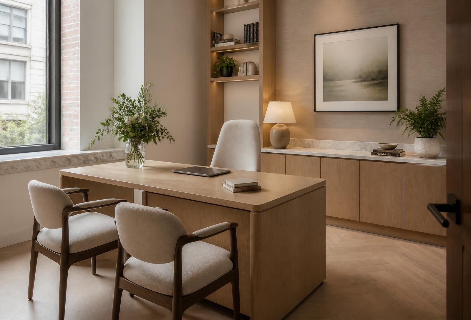 Physician consultation room in a contemporary private practice